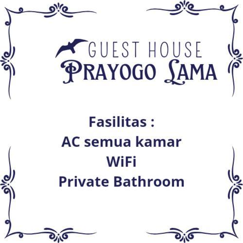 Prayogo Lama Family Gh Prawirotaman Yogyakarta Exterior photo